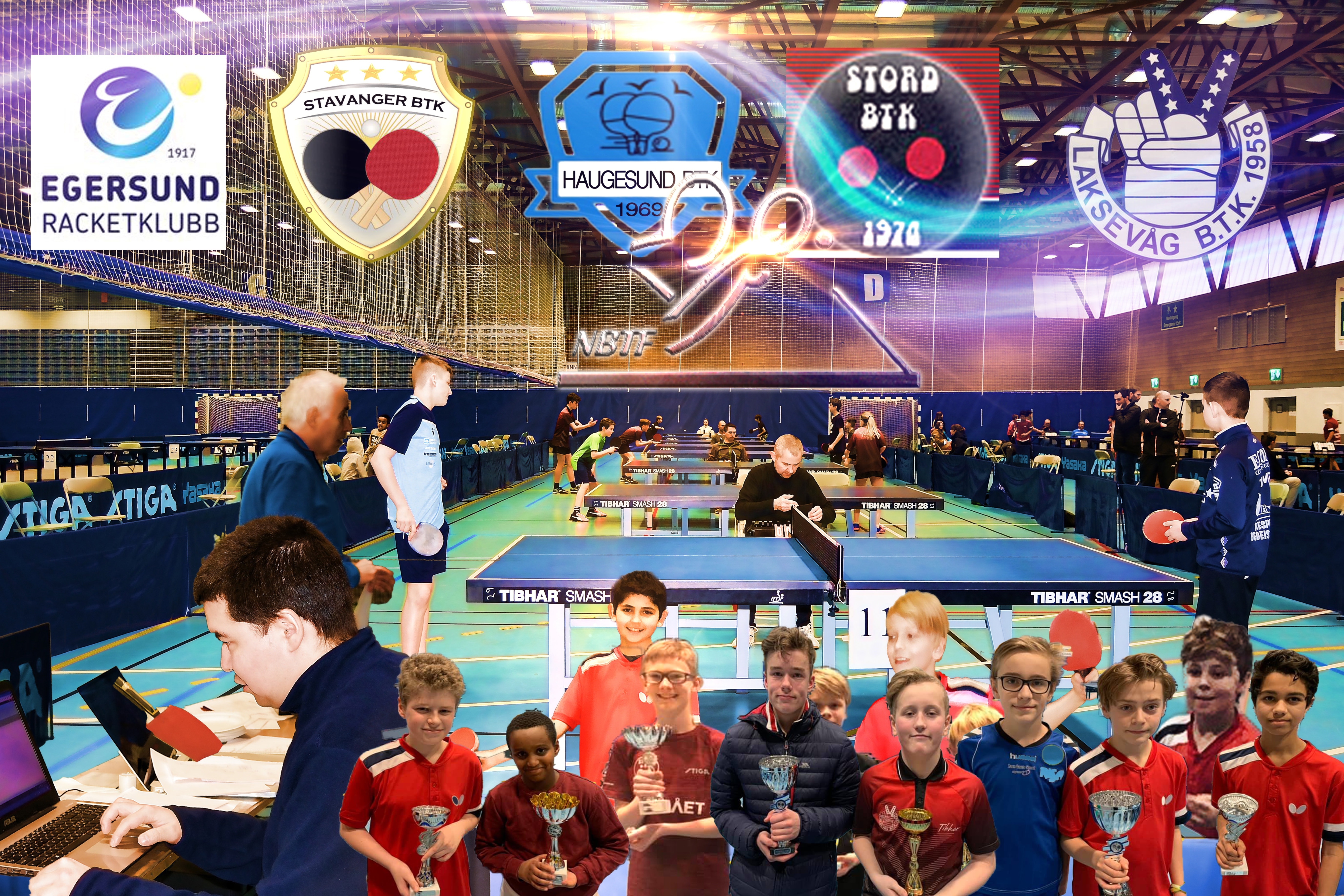 Strålende vest sør cup 3 i Stavanger Idrettshall.